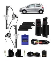 Kit Vidro Eletrico Fox Antigo 2003 Ate 2009 2 portas + Trava