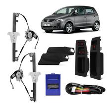 Kit Vidro Eletrico Fox antigo 2007 2008 2009 4 pts Dianteira