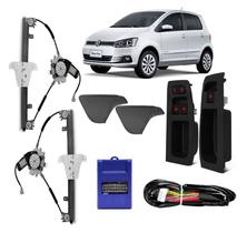 Kit Vidro Eletrico Fox NOVO 2013 2014 2015 4 pts Dianteira