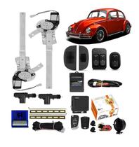 Kit Vidro Eletrico Fusca + Trava Alarme canivete