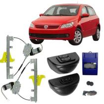 Kit vidro eletrico gol g5/g6/g7/ saveiro 2010 2p - alt. c/sub do celta - ambar