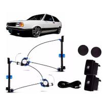 Kit Vidro Elétrico Gol Quadrado 1988 a 1995 Botão no Console