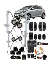 Kit Vidro Eletrico Hb20 2014 2015 4 pt Completo Trava Alarme