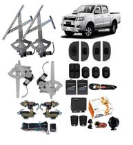Kit Vidro Eletrico Hilux 2014 2015 4p Completo Trava Alarme