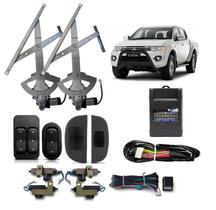 Kit Vidro Eletrico L200 Triton 2011 2012 2013 Diante + Trava