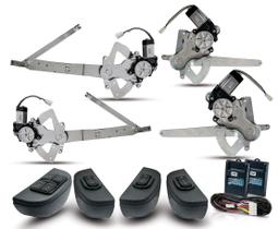 Kit Vidro Eletrico L200 Triton 4P Compl Apos2012 Inteligente