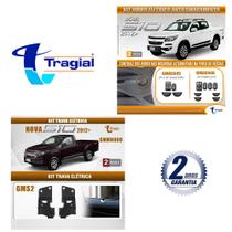 Kit Vidro Elétrico Nova S10 2 Portas Dianteira Botões Alternativos 2012 + Trava