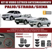 Kit Vidro Elétrico Palio / Siena Fire 4 Portas Dianteira - TRAGIAL