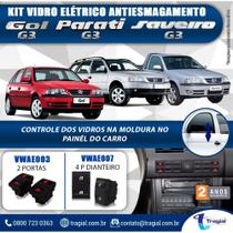 Kit Vidro Elétrico Parati G3 4 Portas Dianteiro Botões Alternativos Kit Vidro Elétrico Parati G3 4 Portas Dianteiro Botões Alternativos