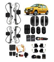 Kit Vidro Eletrico Renault Clio 4 pt Completo + Trava Alarme