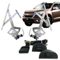 Kit vidro eletrico s10 nova 2012 4p diant - alt. c/sub do celta