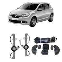 Kit vidro eletrico sandero 0712 4p diant - alt. c/sub do celta - ambar Kit vidro eletrico sandero 0712 4p diant - alt. c/sub do celta - ambar