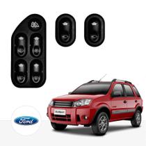 Kit Vidro Elétrico Sensoriz. Ecosport até 2012 Traseiro Tragial