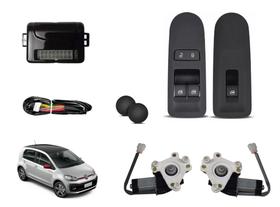 Kit Vidro Elétrico Sensorizado E Antiesmagante Para Up modelo 2 portas dianteiras do 4 portas