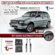 Kit Vidro Elétrico Tragial Fiat Uno 4 Portas Dianteiro Kit Vidro Elétrico Tragial Fiat Uno 4 Portas Dianteiro