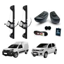 Kit vidro eletrico uno gii 2010 fiorino nova 2p - alt. c/sub do celta - ambar
