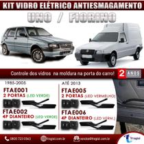 Kit Vidro Elétrico Uno Mille / Fire até 2013 2 Portas Kit Vidro Elétrico Uno Mille / Fire até 2013 2 Portas
