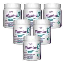 Kit Vigora Plus Vitamina D 2.000UI 6 Potes De 60 Cáps Cada