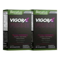 Kit Vigorax Femme Bionatus 2 Caixas 60 Comprimidos Cada