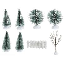 Kit Vila Natalina Nevado Mini Pinheiro Mini Árvore Cerquinha Kit Vila Natalina Nevado Mini Pinheiro Mini Árvore Cerquinha