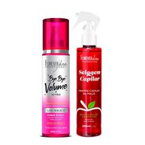 Kit Vinagre de Maçã e Bye Bye Volume 200ml Forever Liss
