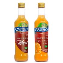 Kit Vinagre de Maçã Natural e Vinagre de Maçã Natural com Mel