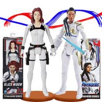 Kit Vingadoras Boneca Viúva Negra Vs. Valquíria Titan Hasbro Kit Vingadoras Boneca Viúva Negra Vs. Valquíria Titan Hasbro