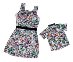 Kit Vingadores Mãe e Filho Infantil