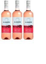 Kit Vinho Almadén Cabernet Rosé Suave 750ml 3 unidades