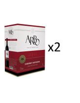 Kit Vinho Arbo Cabernet Sauv Tinto Seco Bag in Box 3L 2uni