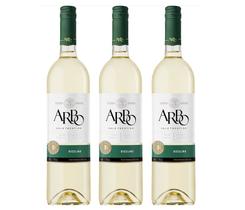 Kit Vinho Arbo Riesling Branco Seco Casa Perini 750ml 3uni