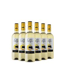 Kit Vinho Branco Gato Negro Chardonnay 750ml 06 Unidades - San Pedro