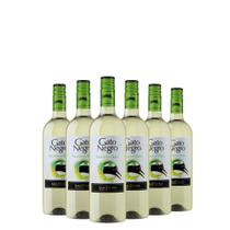 Kit Vinho Branco Gato Negro Sauvignon Blanc 750ml 06 Unidades