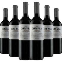 Kit Vinho Carta Vieja Cabernet Sauvignon com 6 garrafas