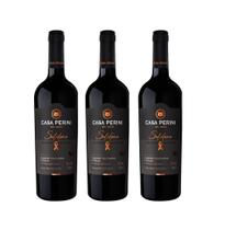 Kit Vinho Casa Perini Solidário Cabernet e Merlot 750ml 3uni Kit Vinho Casa Perini Solidário Cabernet e Merlot 750ml 3uni