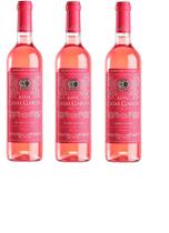 Kit Vinho Casal Garcia Rosé Português 750ml 3 unidades
