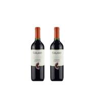Kit Vinho Chilano Carménère Tinto Meio Seco Chileno 750ml 2u