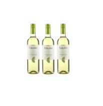 Kit Vinho Chilano Sauvignon Blanc Branco Seco 750ml 3uni