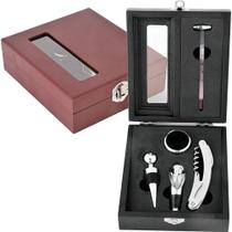 Kit vinho com 5 acessórios Mimo Style