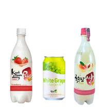 Kit Vinho de Arroz Coreano Makgeolli Kit Vinho de Arroz Coreano Makgeolli