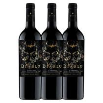 Kit Vinho Diablo Cabernet Sauvignon Black 750ml 3uni