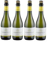 Kit Vinho Donnatella Frisante Branco Suave Fino 660ml 4uni Kit Vinho Donnatella Frisante Branco Suave Fino 660ml 4uni