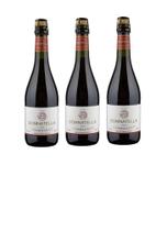 Kit Vinho Donnatella Frisante Lambrusco Tinto Suave 660ml 3uni