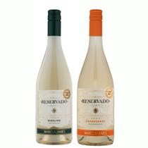 Kit Vinho Fino Chardonnay e Riesling Marcus James Vinicula Aurora