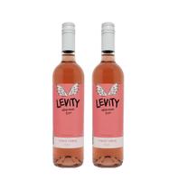 Kit Vinho Levity Português Rosé Meio Seco 750ml 2 unidades