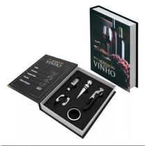 Kit vinho livro c/ 5 peças Kit vinho livro c/ 5 peças