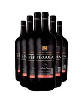 Kit Vinho Pérgola Tinto Suave Seleção 1l - 6 Uni