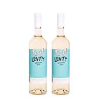 Kit Vinho Português Levity Branco Meio Seco 750ml 2 unidades