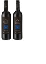 Kit Vinho Quinta Jubair Bordô Tinto Seco 750ml 2 unidades