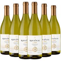Kit Vinho Ravanal Chardonnay com 6 garrafas